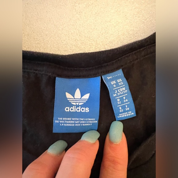 Adidas Cropped loose fit tank XS - Picture 5 of 10